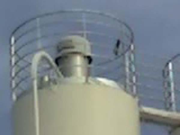 Garde corps silo